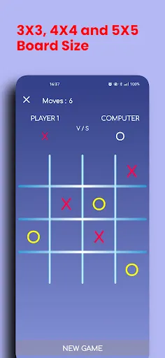 Tic Tac Toe Multiplayer & AI - Screenshot 4