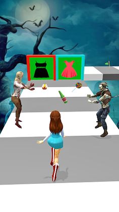 Zombie Girl Makeup ASMR - Screenshot 1