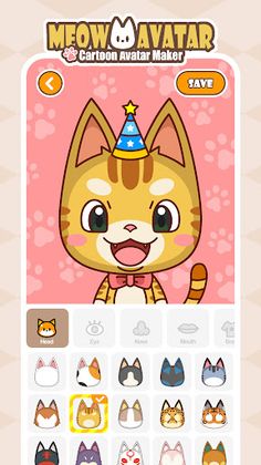 Meow Avatar Maker - Screenshot 2