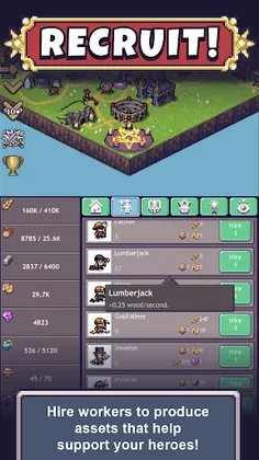 Cave Heroes:Idle Dungeon RPG - Screenshot 4