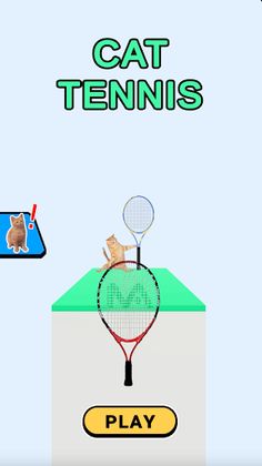 Cat Tennis : Meow Meow - Screenshot 1