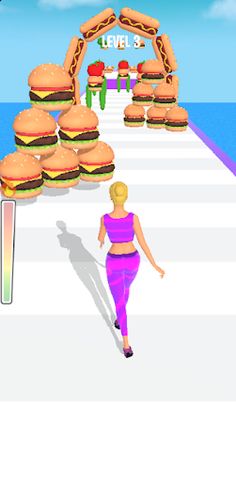 Boobs Race 3D - Screenshot 2