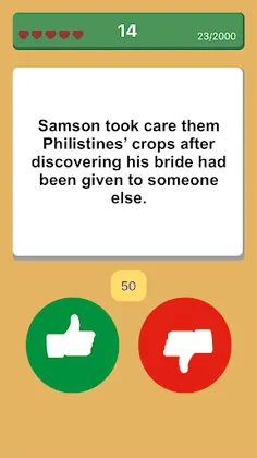 True or False (Biblical) - Screenshot 2