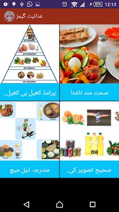 NIN Nutrition کھیل غذائیت Urdu - Screenshot 1