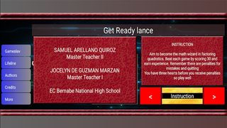 Factoring Quadratics Challenge - Screenshot 1