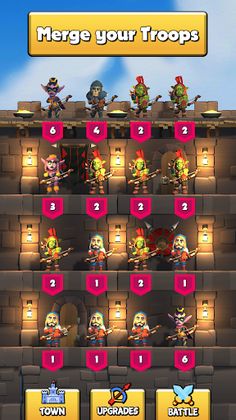 Merge Castle: Archers' Kingdom - Screenshot 1