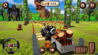 Jeep Parking Jungle Car Games - Screenshot 1