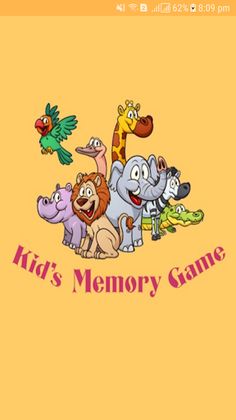 Kid's Memory Game - Screenshot 1