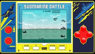 Submarine Battle(80s LCD Game) - Screenshot 3