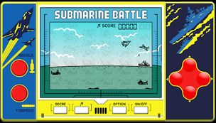 Submarine Battle(80s LCD Game) - Screenshot 3
