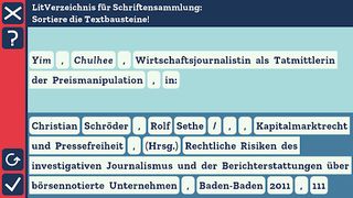 CitApp: Das Jura-Zitierspiel - Screenshot 3