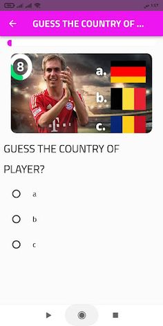 GUESS THE COUNTRY OF PLAYER - Screenshot 4