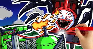 coloring Cho-Cho Train charles - Screenshot 3