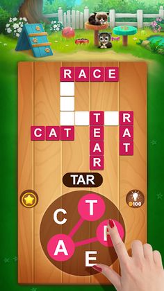 Words & Animals: Crossword - Screenshot 1