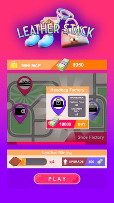 Leather Stack: Stacks Game 02 - Screenshot 2