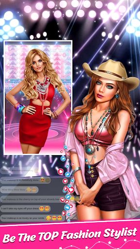 Star Girl Makeup dressup games - Screenshot 1