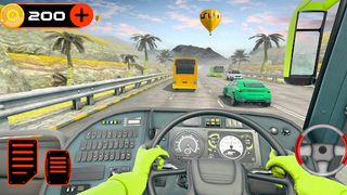 Bus Race Bus Driving Game - Screenshot 1