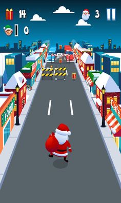Santa Run - Screenshot 1