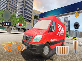 Fast Food Truck Driving - Food - Screenshot 1
