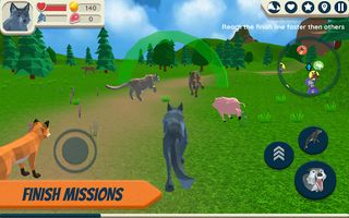 Wolf Simulator: Wild Animals 3 - Screenshot 2