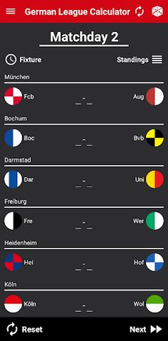 German League Simulator Game - Screenshot 3