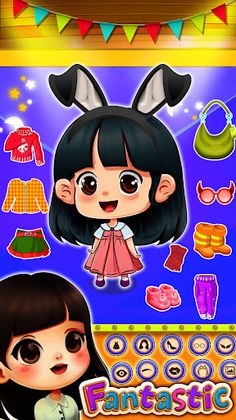 Doll Dress Up: Avatar Maker - Screenshot 1