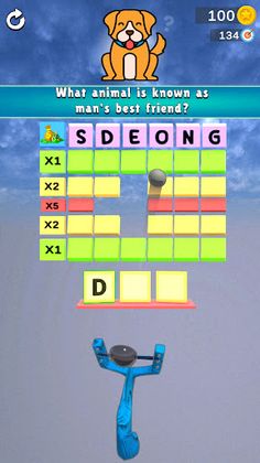 Throw Word's - Screenshot 1