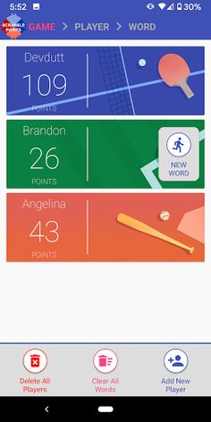 Scrabble Points - Screenshot 1