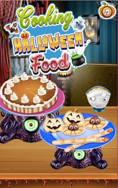 Cooking Hallowen Cake Maker Ga - Screenshot 1