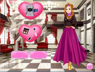 تلبيس بنات بالحجاب - صالون خاص - Screenshot 1