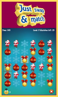 Christmas Match 3 Puzzle Game - Screenshot 1