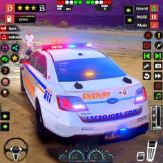 Police Car Driving Cop Sim 3D - Screenshot 1