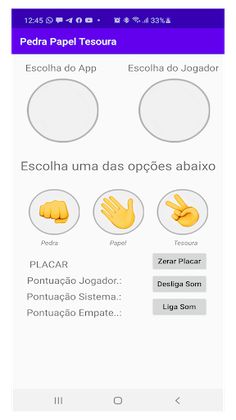 Pedra Papel Tesoura - Screenshot 1