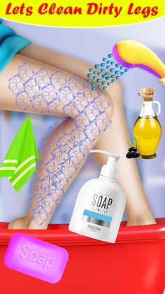 ASMR Doctor: Legs Wax Salon - Screenshot 3