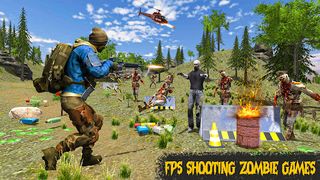 FPS Shooting Zombie games - Screenshot 2