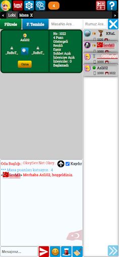 OkeySev.Net - Canlı Okey Oyna - Screenshot 1