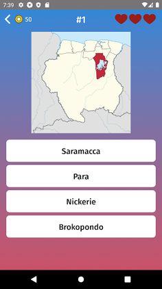 Suriname: Regions & Provinces  - Screenshot 2