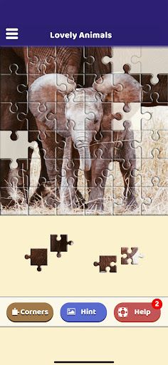 Lovely Animals Puzzle - Screenshot 4