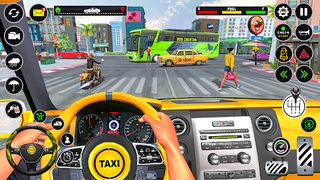 US Taxi Car Parking Simulator - Screenshot 2