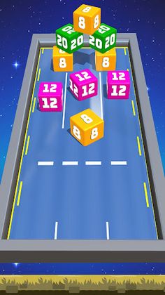 Cube Merge 2048: Cube Game - Screenshot 3