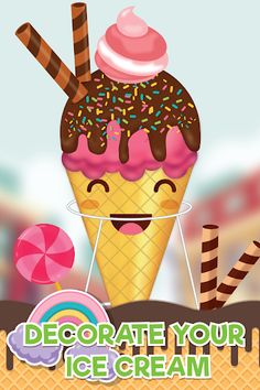 Ice cream maker - Ice cream ga - Screenshot 1