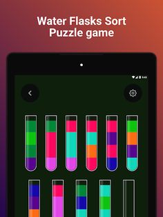 Water Flasks Sort Puzzle Game - Screenshot 4