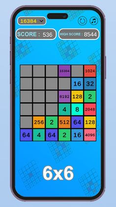 2048-16384 Number Puzzle Game - Screenshot 4