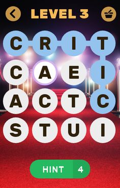 Hollywood Word Search - Screenshot 3