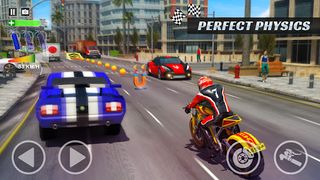Turbo Racer - Bike Racing - Screenshot 1