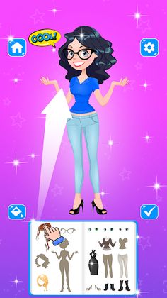 DIY Paper Doll: Dress Up Games - Screenshot 1
