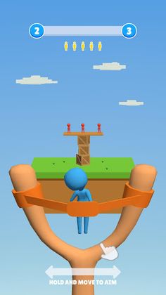 Ragdoll Slingshot - Screenshot 1