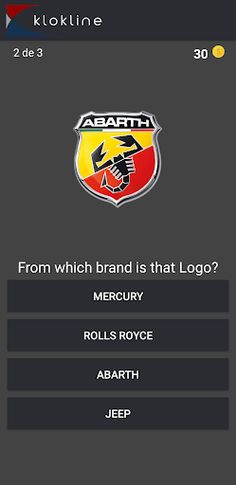 78 Cars Logos Challenge - Screenshot 2