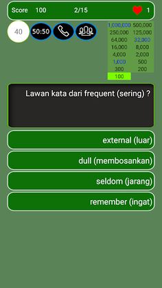 Lawan Kata Bahasa Inggris - Screenshot 3