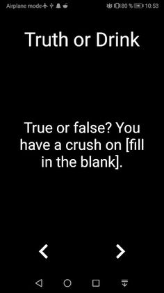 Truth or Drink Drinking Game - Screenshot 2